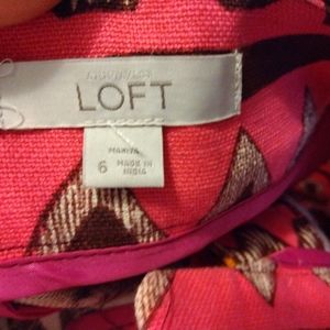 Loft shorts size 6